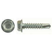 AP PRODUCTS Self-Drilling Screw, #8 x 3/4 in, Zinc Plated Hex Head Hex Drive 012-DP100 8 X 3/4